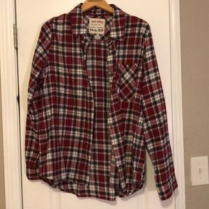 Boyfriend fit flannel